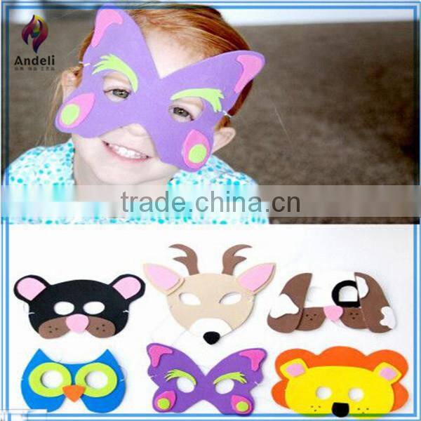 handmade party face mask felt kids halloween craft kit