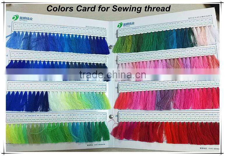 Raw 20/2 40/2 polyester core-spun yarn