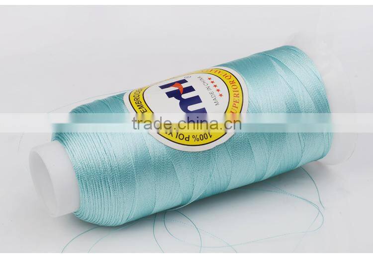 150D/2 100% Polyester embroidery thread 3000yds