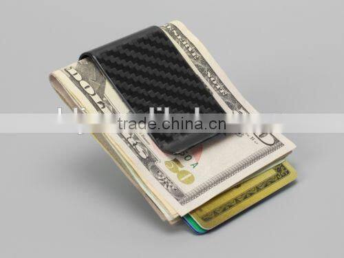 China Manufacturer Thermostabilty Superlight carbon money clip wholesale