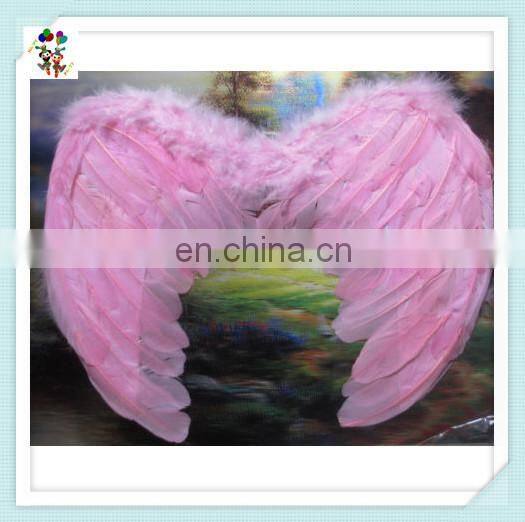 Angel Party Fancy Dress Cheap Pink Feather Costume Wings HPC-0861