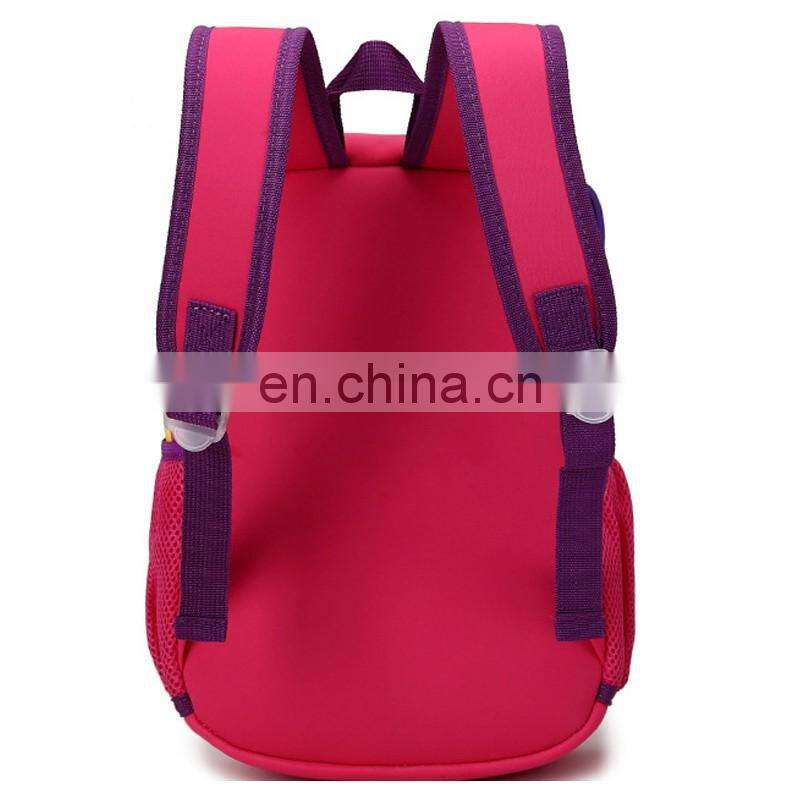 Colorful waterproof children trolly bag