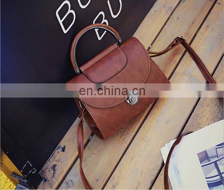 All-match setting mini square shoulder bag for women