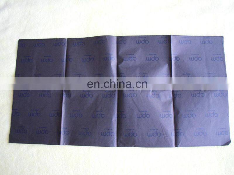 Printed mg/mf food wrapping tissue paper