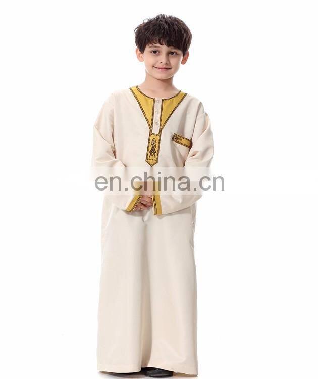 Wholesale New Arrival Design Muslim Thobe for kids islamic abaya jilbab