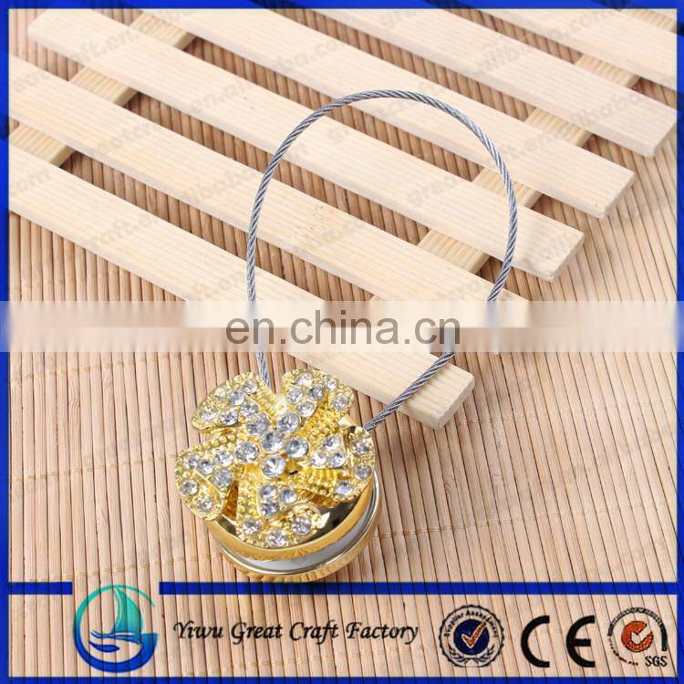 fancy magnetic curtain tiebacks