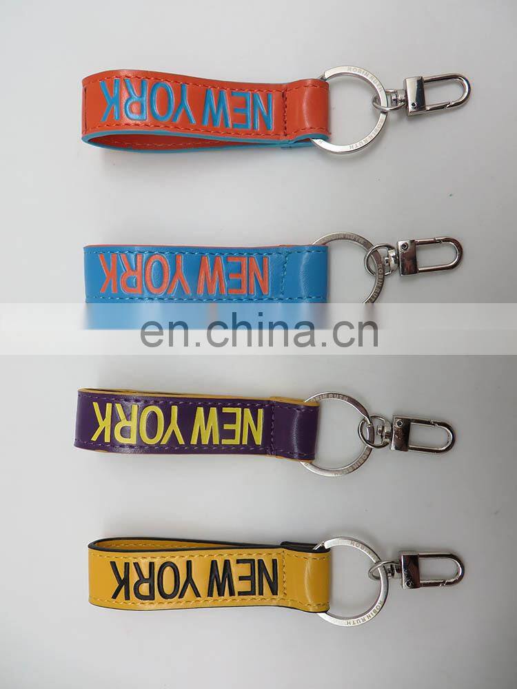 New Style Promotion Gift Leather Keychain Custom