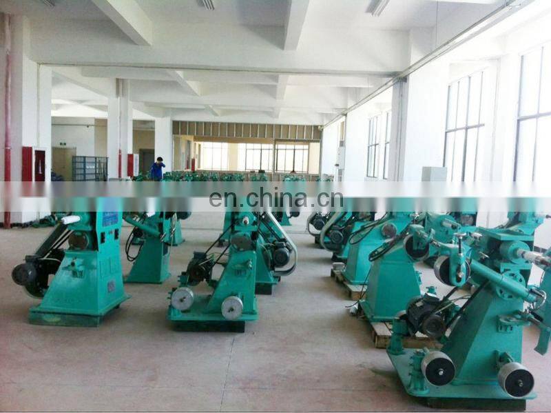 Semi auto belt sanding polishing machine