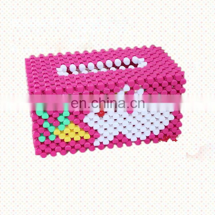 High quality acrylic plastic high profile DIY handmade beaded jewelry box