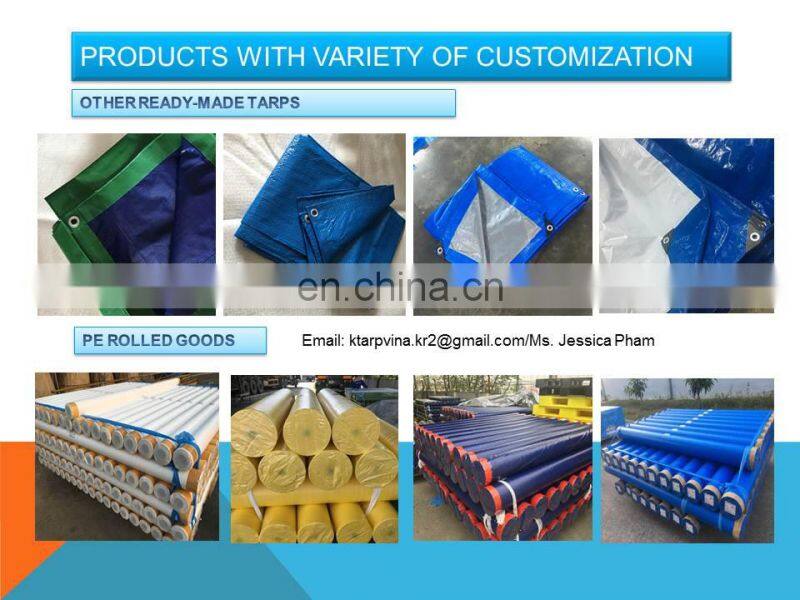 180 GSM BLUE/ORANGE TARP - PHILIPPINE TARP/TRUCK CANVAS/FOR COVERING