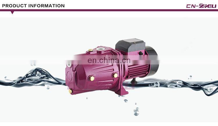 100% copper wire brass impeller high lifting clean Jet Type tanzania water pump