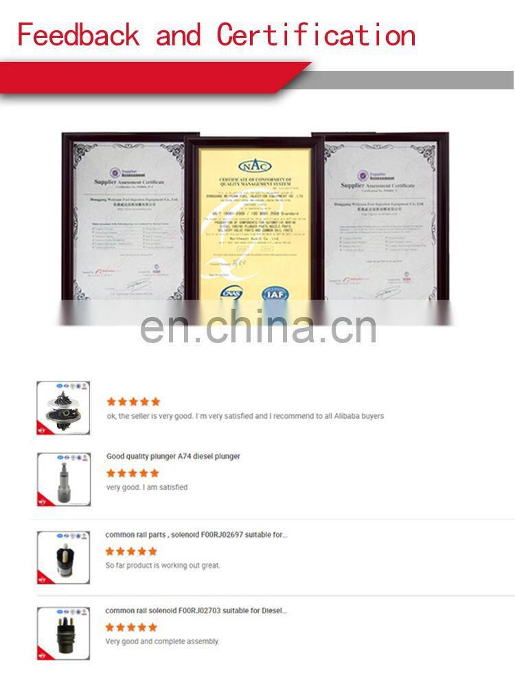 WEIYUAN Good quality Common Rail nozzle DLLA149P1724 for common rail injector 0445120130