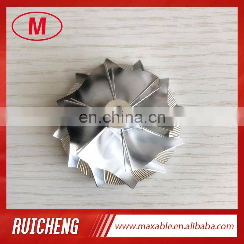 K04 39.86/50.96mm 5304-123-2024/5304-123-2021 6+6 blades turbo billet/milling/aluminum 2618 compressor wheel for 5303-988-0046