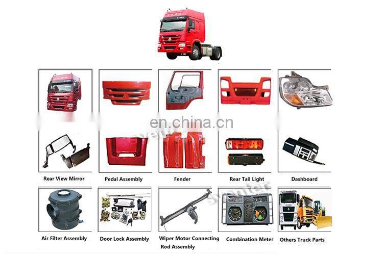 Shiyan Dongfeng Kinland Truck body parts left Bumper for lamp 8406019-C4301 8406019-C0100