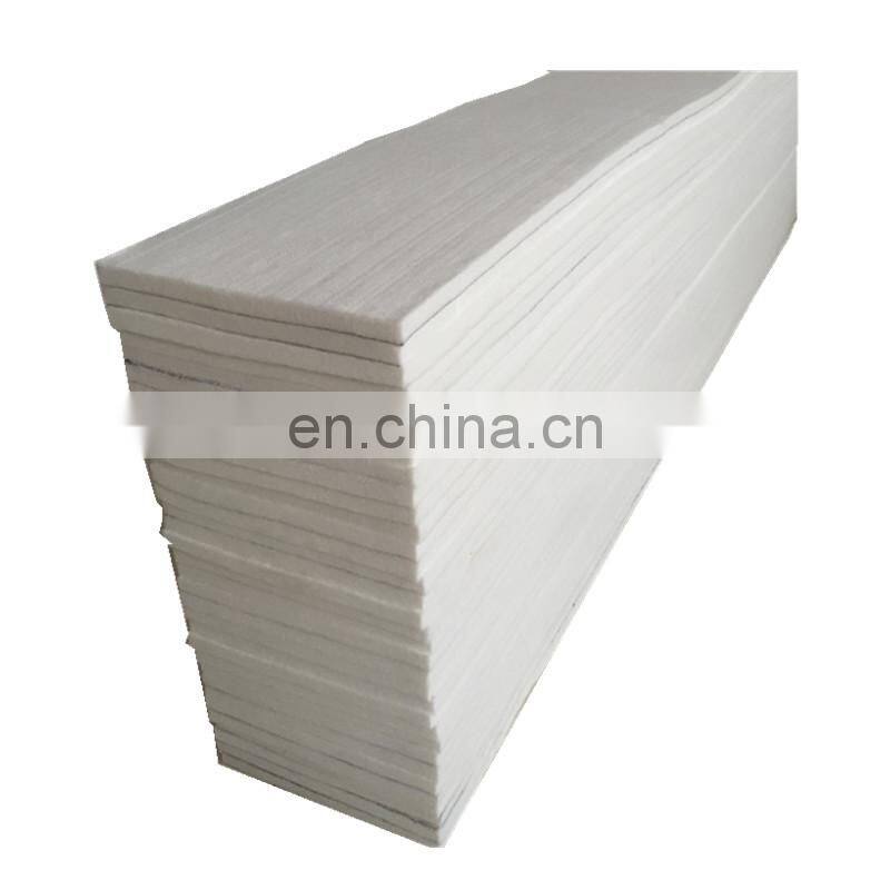 two kind of quality Industrial felt tension pad felt strips for steel slitting machine