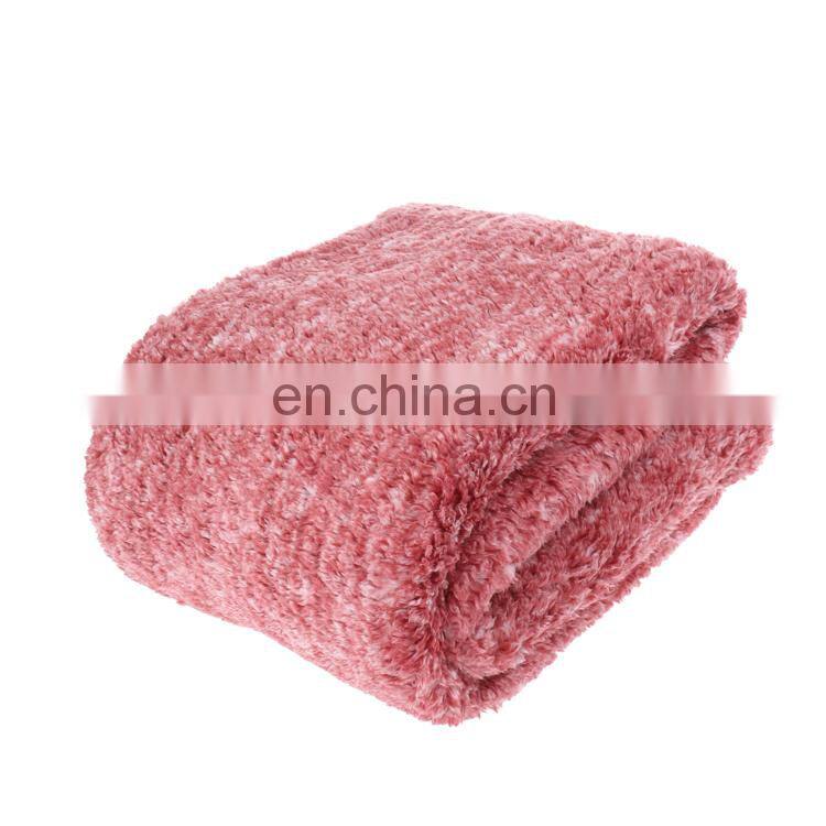 New 2020 Trending Product Luxury Fluffy Printed Plush Sherpa Throw Blanket
