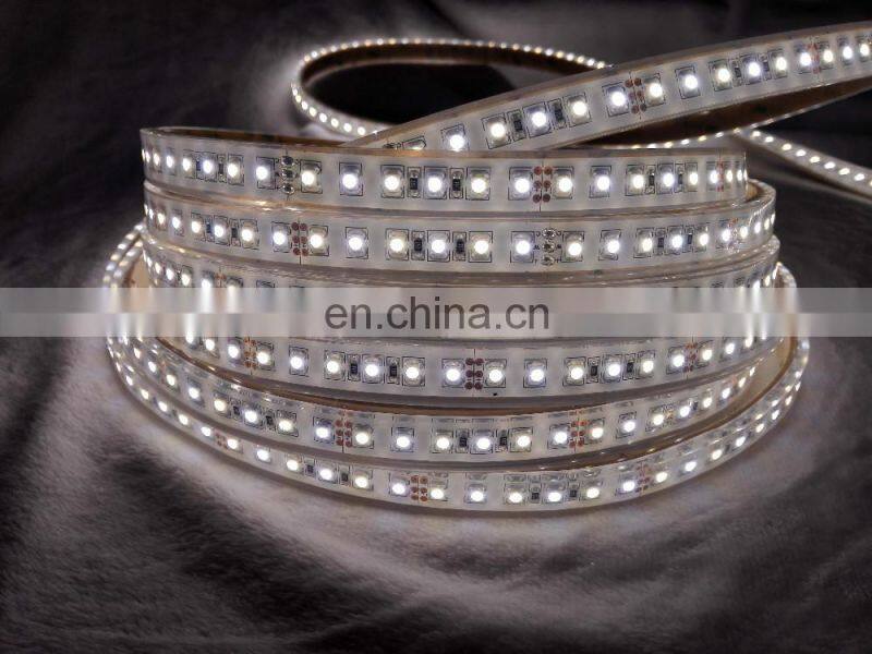 3528 bi-color smd led tape light double color led strip waterproof for outdoor lighting