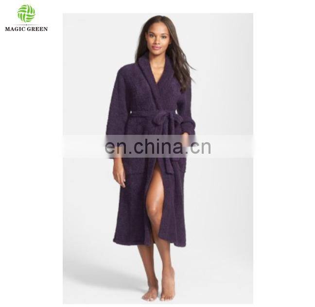 Barefoot Dreams super soft absorbent zero defect micro feather yarn knit fluffy baby kids women's men's bath robes