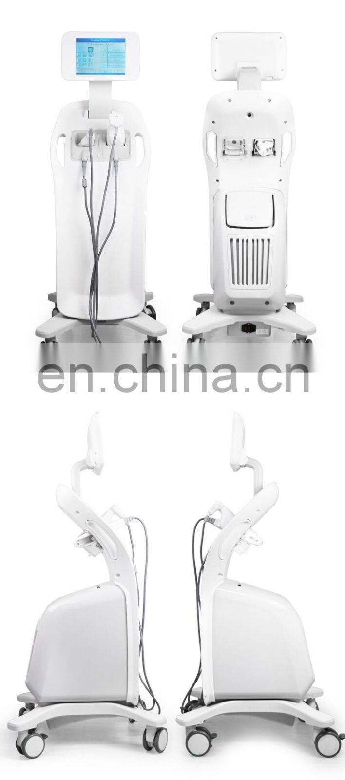 lipo+ HIFU 2 in 1 anti-wrinkle body cellulite removal treatment system equipment with CE