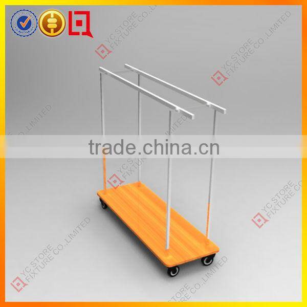 Clothing shops display stands