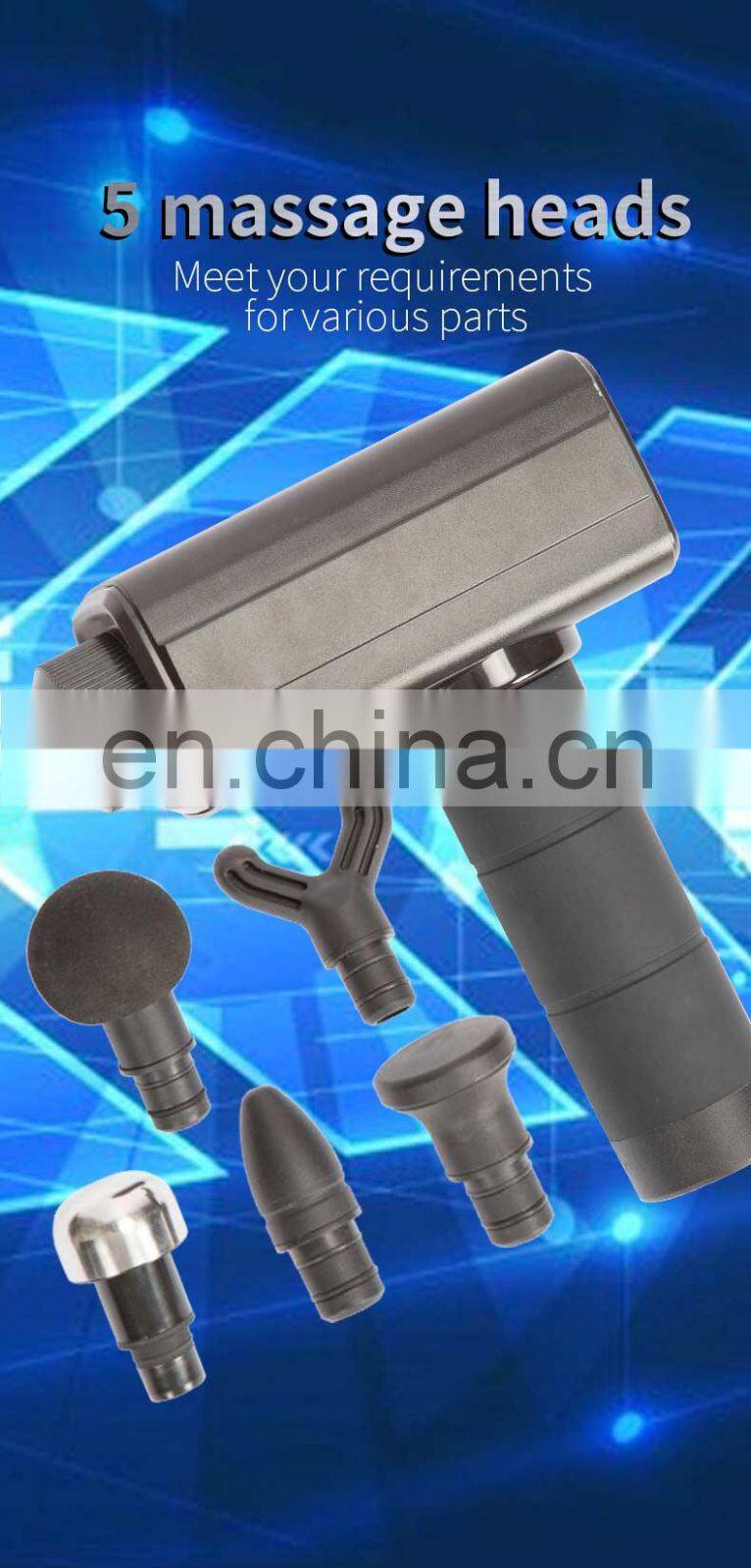 Portable Cordless Deep Muscle Tissue Massage Gun