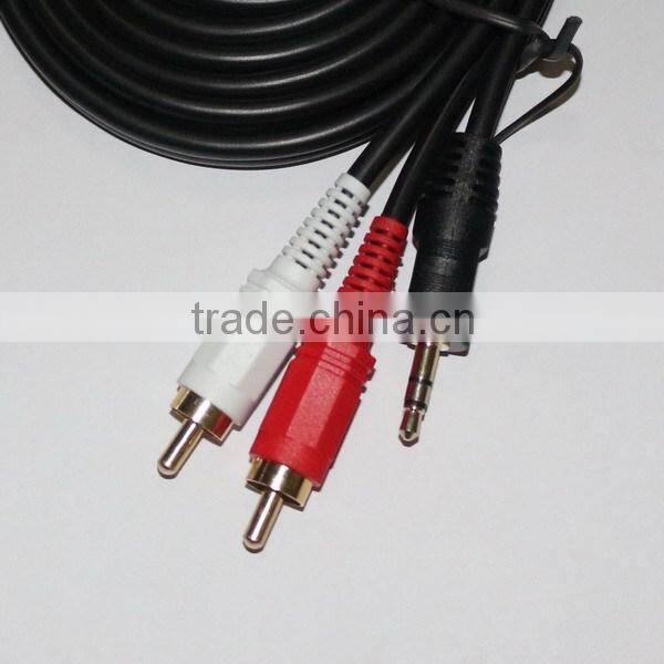 double colour High grade 1RCA-1RCA rca audio cable