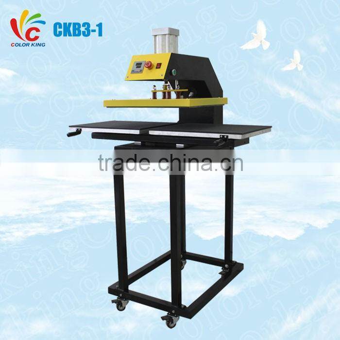 Double Sided Pneumatic t shirt heat press machine