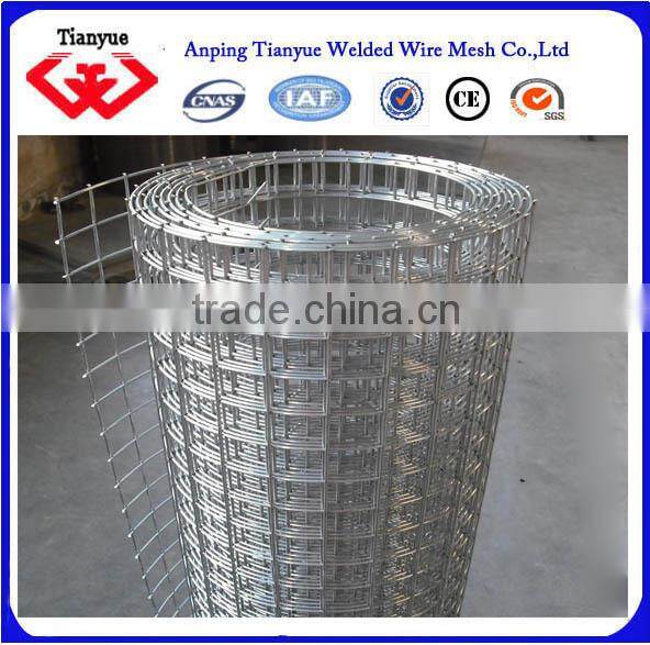 Hot dipped Galvanized welded wire mesh rolls