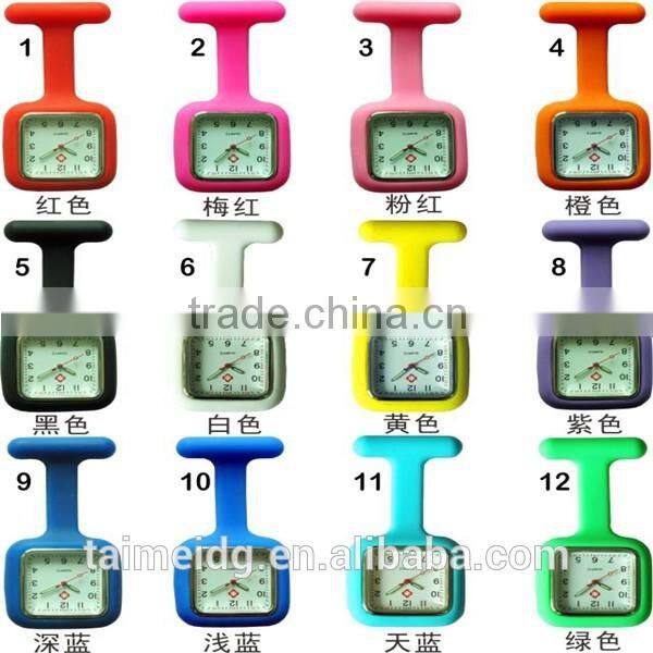 China factory square nurse watch
