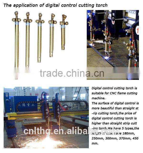 Length 300mm CNC Flame Cutting Torch , welding torch