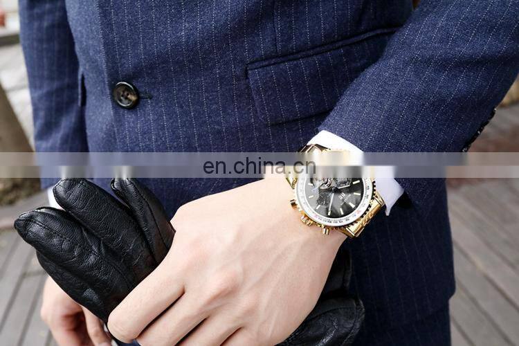 MG.ORKINA MG089 Business Stainless Steel Calendar Business Automatic Mechanical Classic Unique Mens Watches