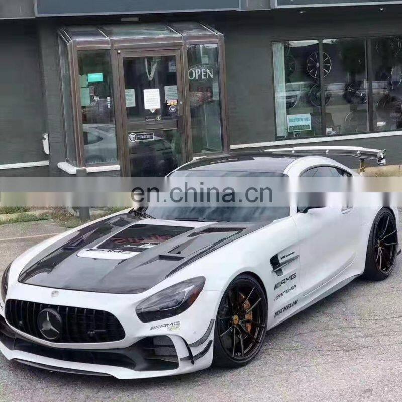 Runde Carbon Fiber Or Resin Material For Mercedes-Benz AMG GT GTC GTS IMP-Performance Style Hood Engine Bonnet Hood Cover