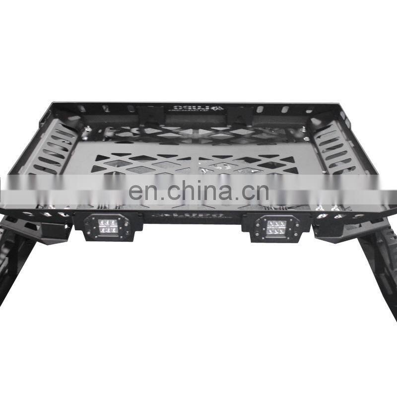 Runde New anti-rolling Pickup Truck Universal Gantry Stainless Steel Anti-Rolling Rack For Hilux For Ranger BT50 F150