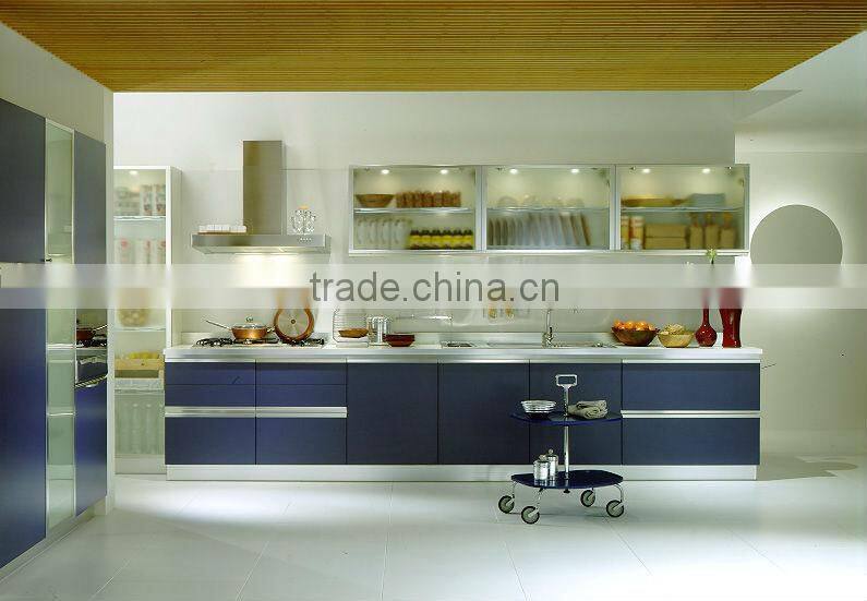 Open style partical board kitchen cabinet,180 degree kitchen cabinet hinges