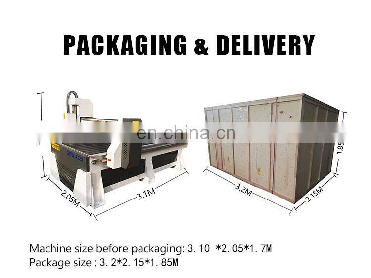 SENKE Configuration Upgrade  Wood CNC Router Engraving Machine for Door and Advertising