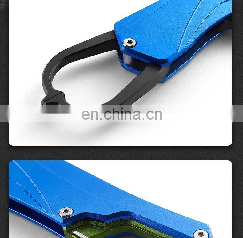New outdoor fishing tackle gun type fish control pliers aluminum alloy luya fish mouth pliers