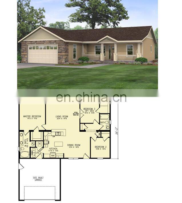 homes prefab houses light steel Villa masion for Europe