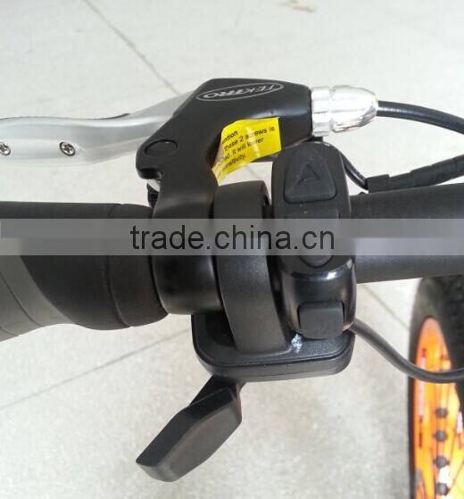 new 26"x 4.0 fat tire electrc bike riding on the beach bike or on the snow aluminum alloy frame li-ion battery