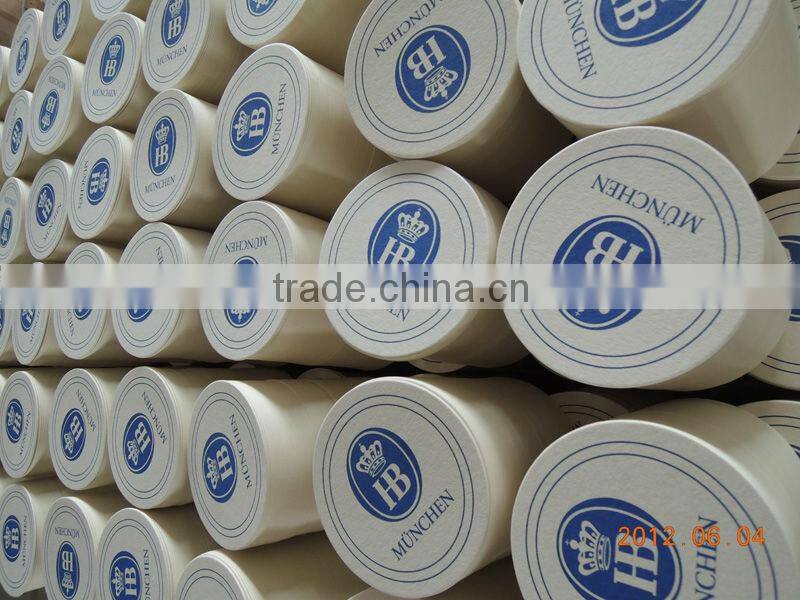 cork board coaster set in bulk, beer drink coaster in a set with box