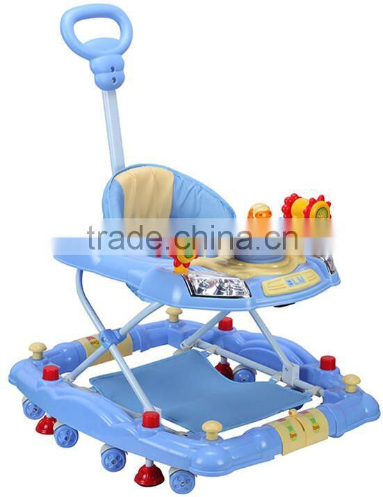 l Fashion Cartoon Rocking-horse Baby Walker With Push Bar BM1529P