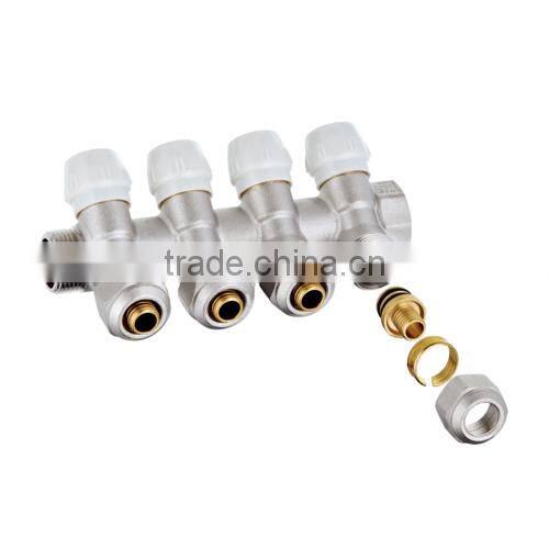 brass manifold for hot water