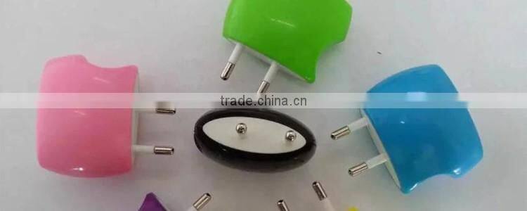 2016 new premium Manufacturers OEM ODM UL FCC CE GS SAA approved USA Plug 5V 1A Dual USB Home Charger for Mobile Phones