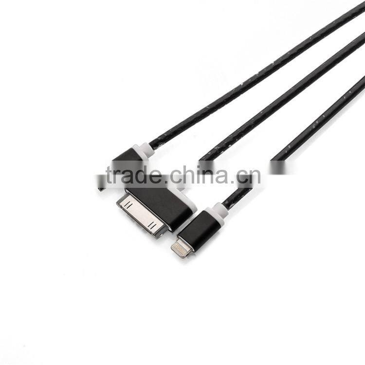 New products 2016 innnovative product 1 in 3 usb data cable wholesale china suppliers usb cable