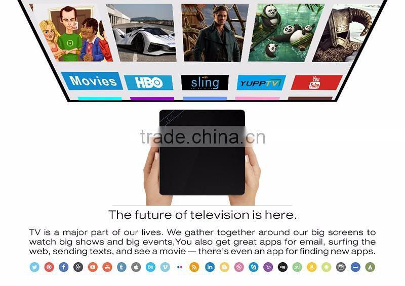 2016 New Cheapest RK3368 64Bit Octa Core 2GB RAM 16GB ROM OTT TV Box Android 5.1 OEM I68