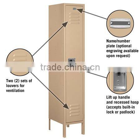 2014 Best selling modern steel locker/metal locker/beach locker