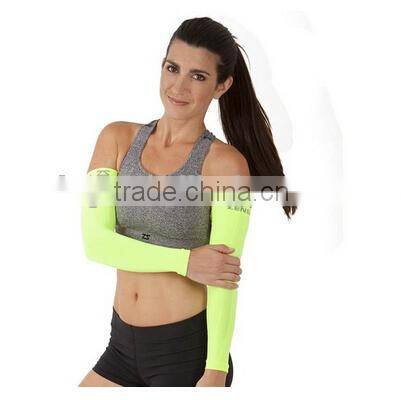 Customized Logo CMYK 4C print Compression Sports Arm Sleeves