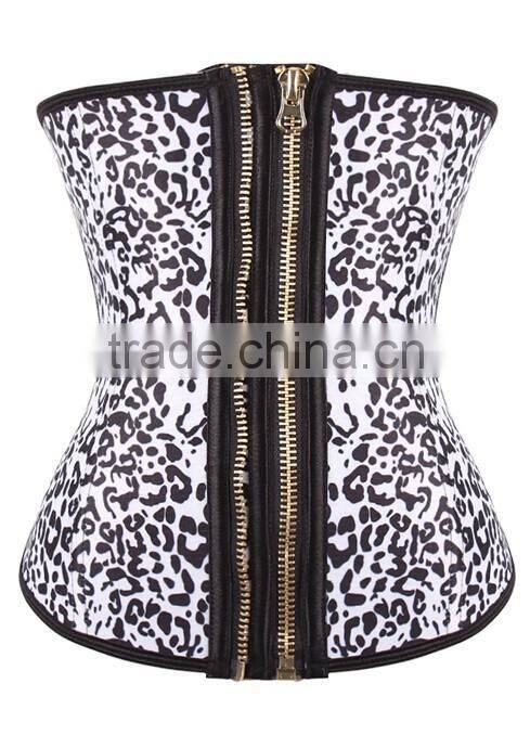 Trainer Boyshorts women's body shaper shaperwear Zebra Print waist trainer latex