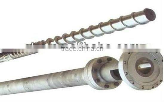Bimetallic single screw barrel for extruder / extruder single screw