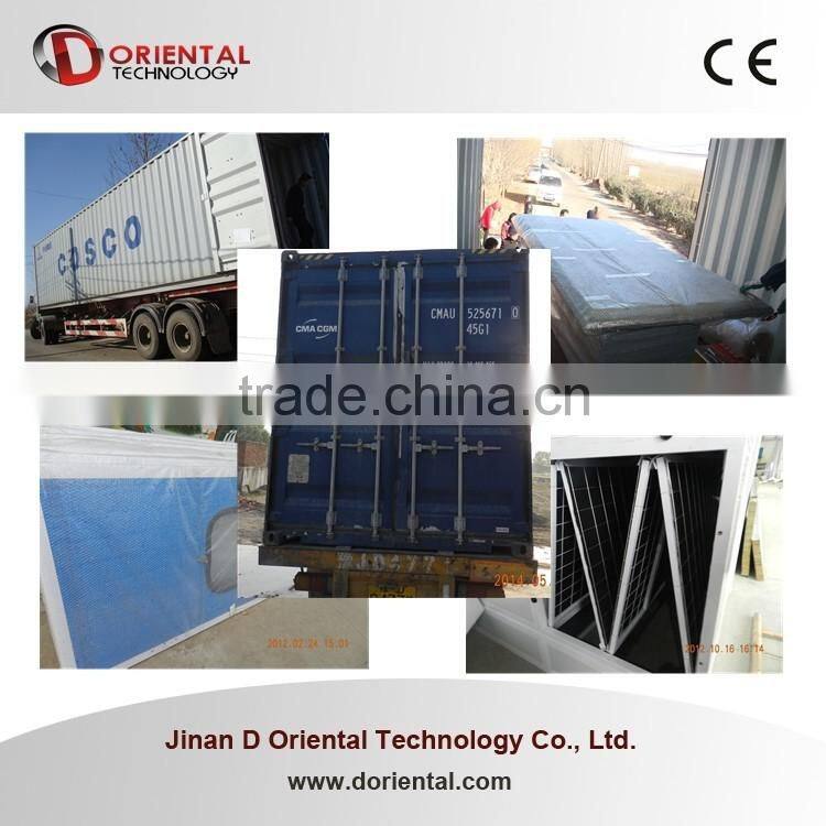 DOT-C1 CE Oil Burner Heating EPS/rock wool 12.5KW high insulated Car Spray Booth