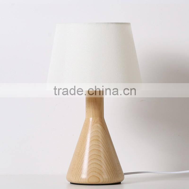 Modern Solid Wood Base Light Table Lamp Small Decorative LED Wood table lamp LED Wood table Light JK-879-19